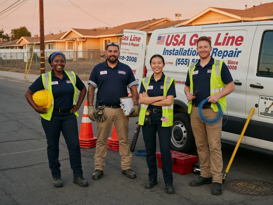 Gas Line Installation company in Ashcamp, KY